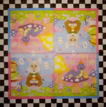 BF-328 Known Figures - 2-ply - Party Ideas UK - Alice in Wonderland